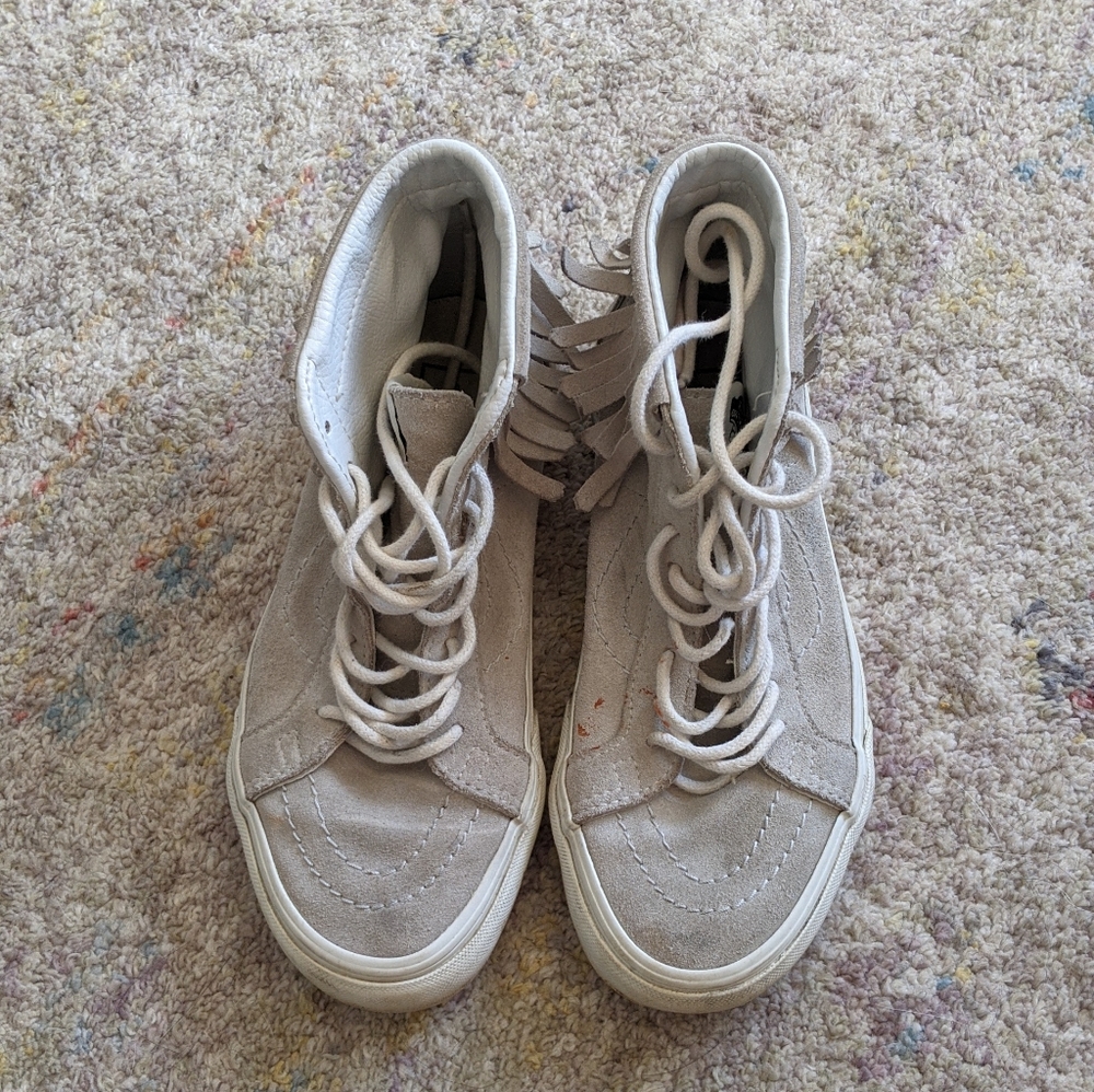 Vans Hi Top Moccasin Sneakers